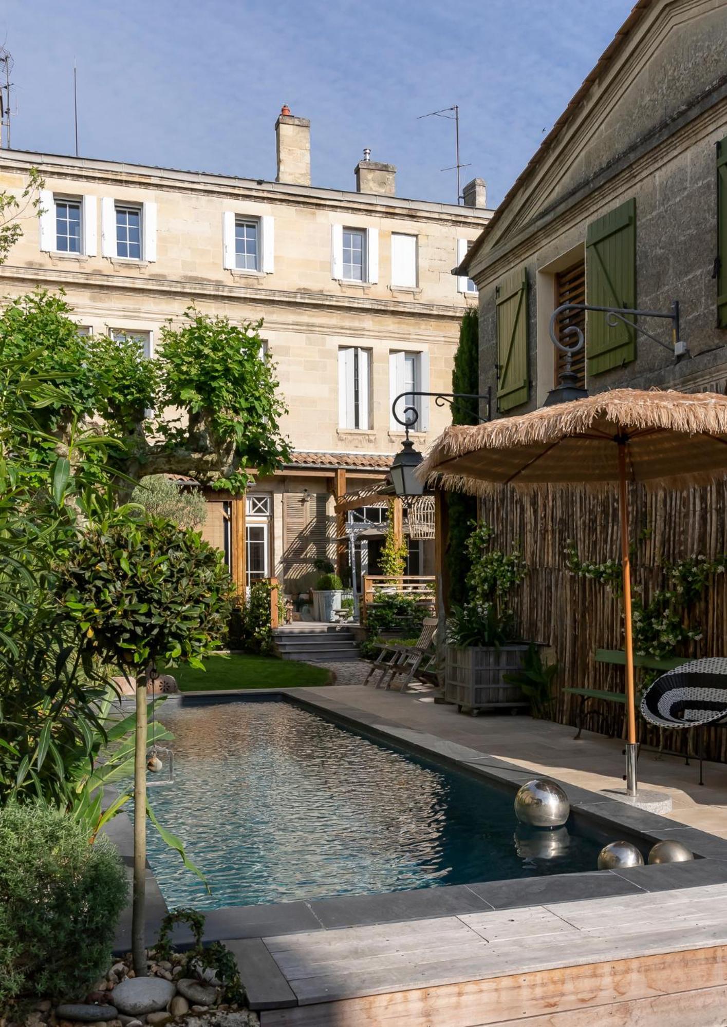 La Maison Mulato, Demeure Privee D'Hotes, Piscine & Spa Libourne, Saint-Emilion Екстер'єр фото
